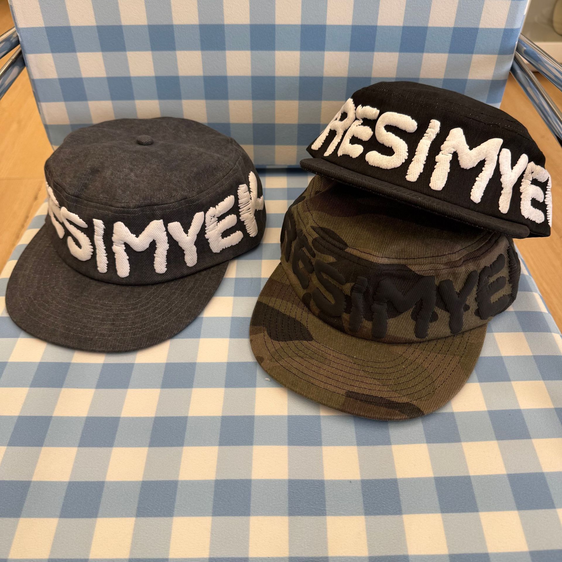 Korean 3D Foam Letter Personalized HipHop FlatBrim Cap Ins Blogger Style Street Fashion Brand Duckbill Hat for Men and Women
