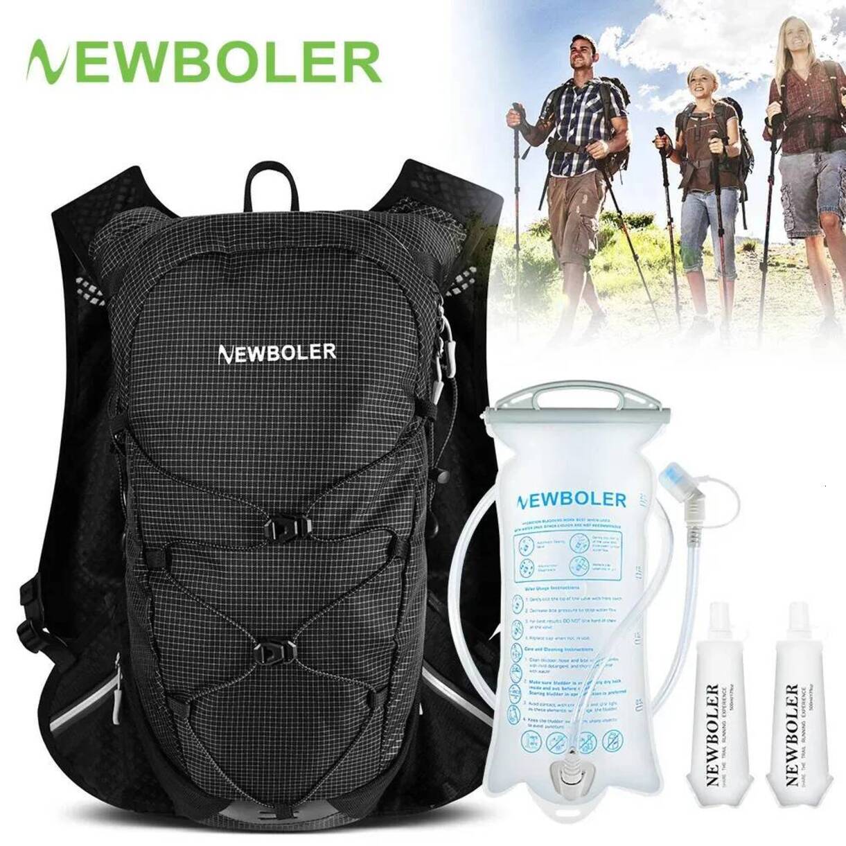 Sports Bag Mountaineering 15 Liters * Mens And Womens Outdoor Sports Bag sports backpack Waterproof Camping Hiking Multifunctional Backpack Outd