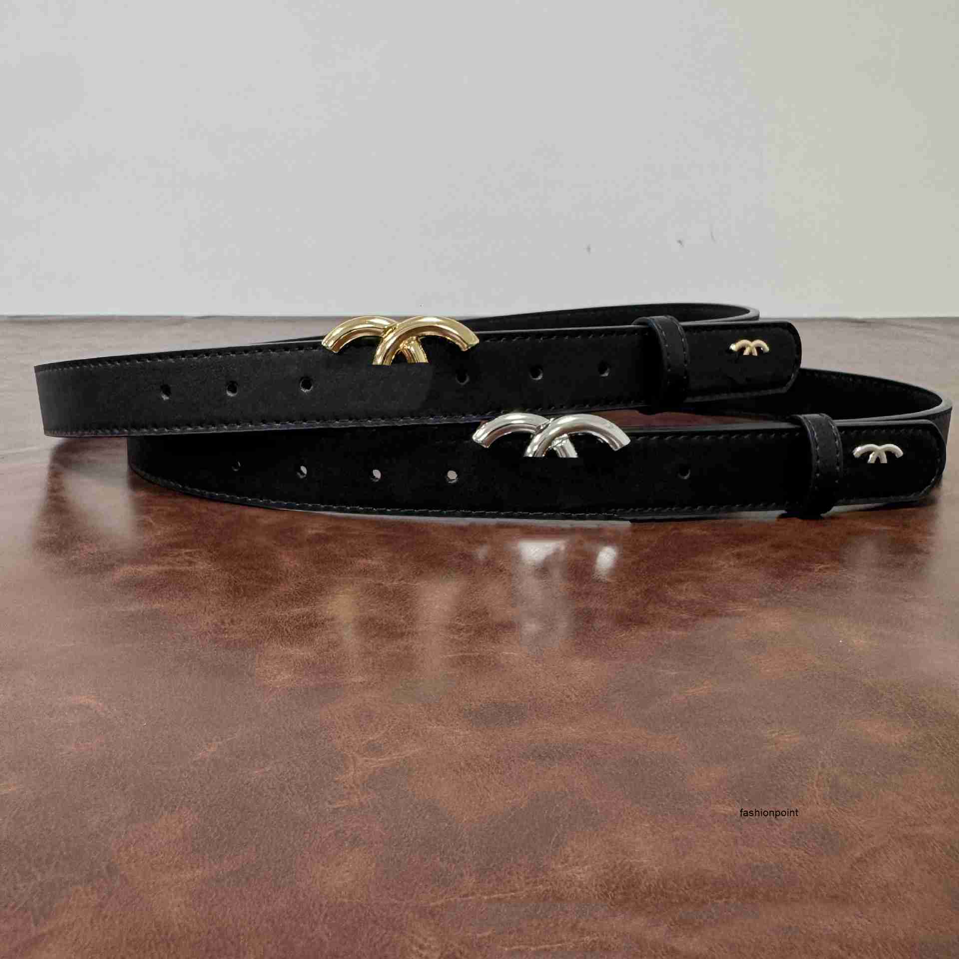 Belts Designer Belt Women's 3cm Black Belt Classic Fashion Smooth Buckle Suit Belt Versatile Jeans Daily Accessories