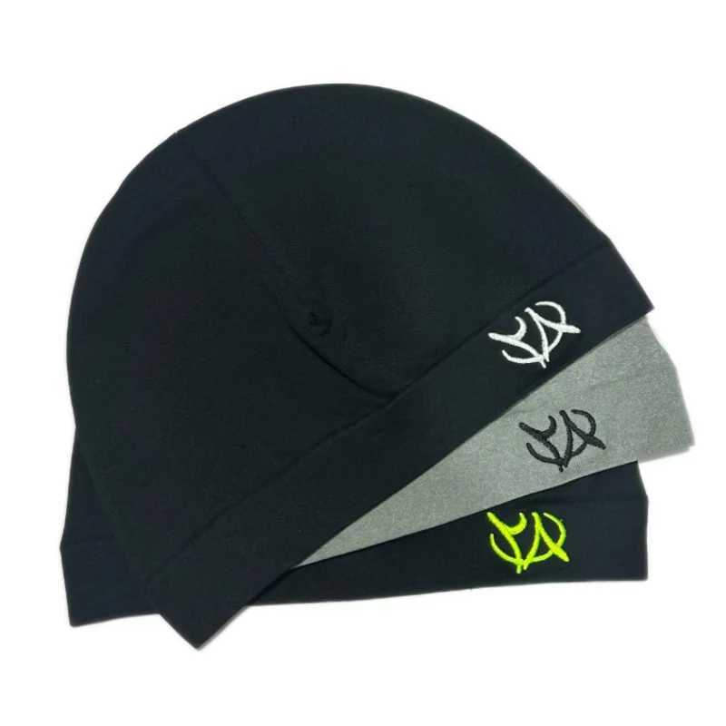 Trendy Embroidered Letter Beanie Skull Cap Thin Knit Hat Unisex Lightweight Soft Fashion Streetwear Y2K Hip Hop Punk Rock Cozy S261017QPYY
