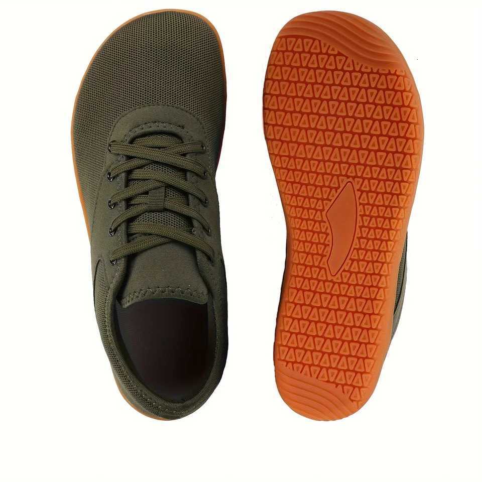 Casual Shoes Minimalist Men's Wide Barefoot Sneakers Zero Drop Sole Optimal Relaxation Walking Yoga Outdoor Trail Running Walking Shoes H261016