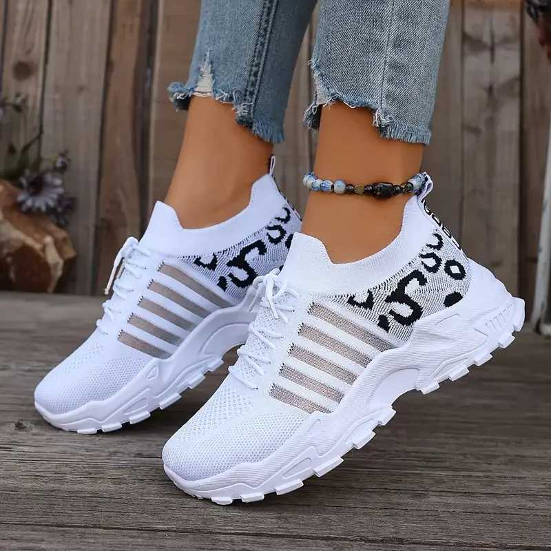 Casual Shoes Woman Shoes Leopard Print Sneakers Lightweight and Breathable Women's Casual Sneakers Sale Shoes with Free Shipping H261016