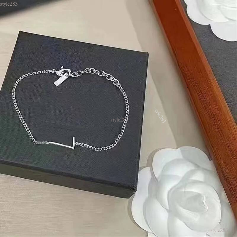 y Bracelet Jewlery For Women Luxury Charm Plated Saint Bracelet Letter Vintage Jewelry Woman Chain Metal Designer Bangle Yslitys Bracelet 0d1