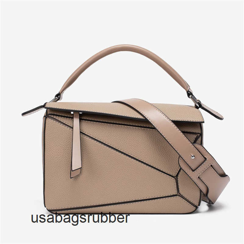 Origami Satchel Simple New Style Handheld Geometric Bag Crossbody Women's Versatile Lightweight Large Capacity Doctor with Multi-Panel Construc