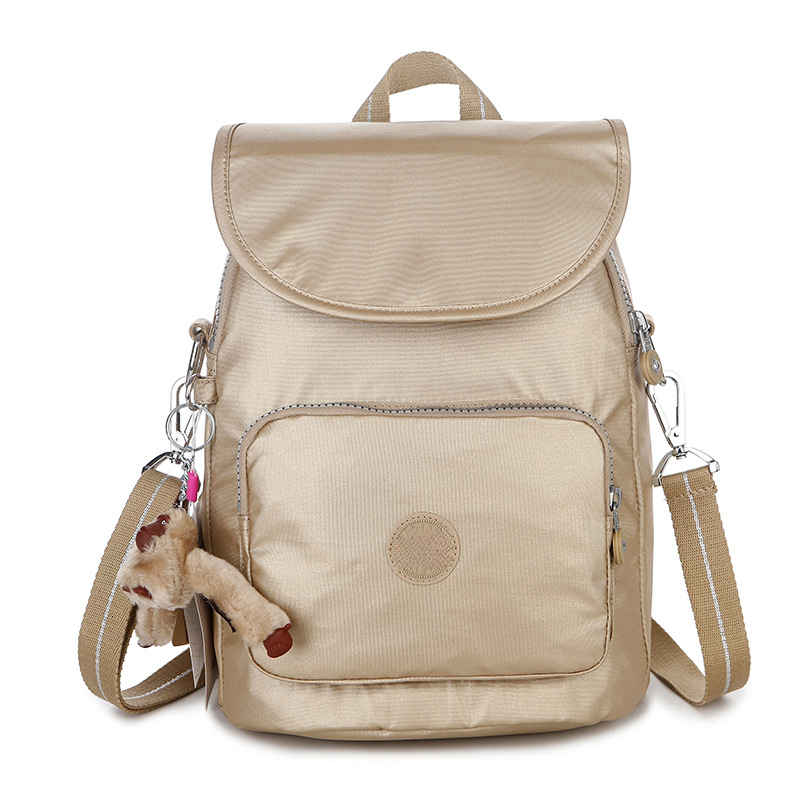 Kippling Designer Luxury Bag Kiplin Flip Top Backpack Vanity Nylon Waterproof Multi Pocket Shoulder Bag For Women Travel School Kids Handbag Sacoche