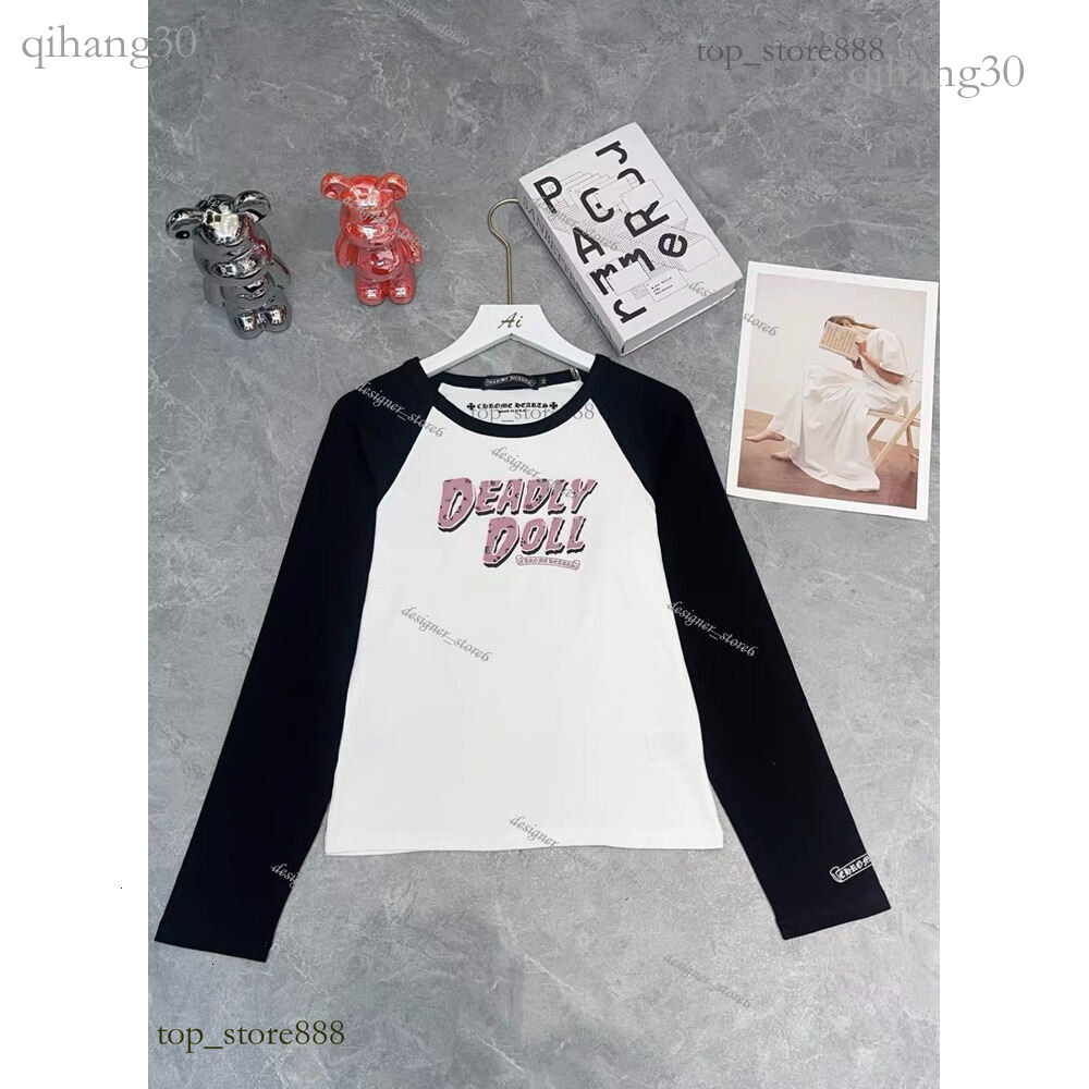 Deadly Doll Tank Top Chrome Dress Designer Women High Quality Cotton Luxury Slim Fit Short Sleeved Tank Tops Branded Shorts Women Hip Hop Sanskrit L