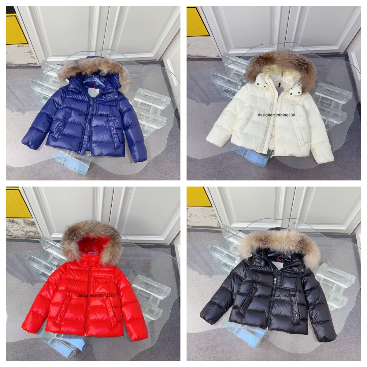 Baby Designer High quality brand down jacket High quality fashion children's jacket letter printed warm windproof jacket size 90cm-160cm Y558