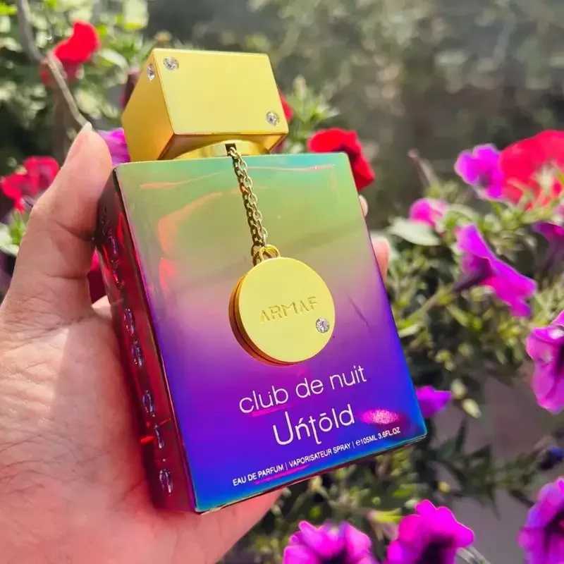 Armaf Nuit Club De Untold Perfume 3.6Oz/105Ml Long Lasting Amber Woody Eau De Parfum Spray for Women M261016