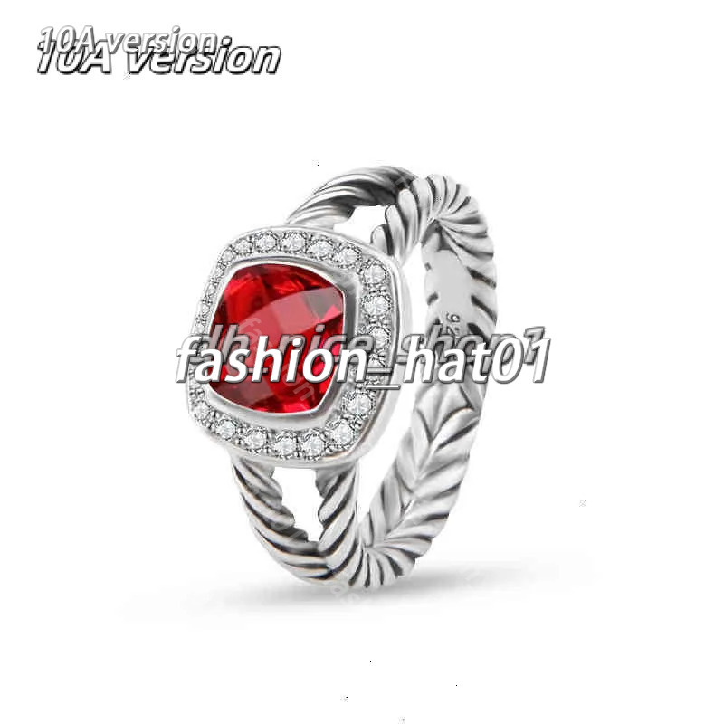 2025 AAA Davidity Yurnam Ring Twisted Women Braided Designer Men Fashion Jewelry For Cross Classic Copper david Ring Wire Vintage X Engagement Anniv