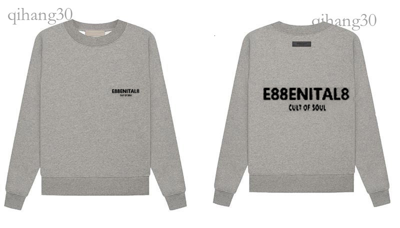 Esentially Hoodies Men Designer Tracksuit Fluffy Hoodie Silicone Monogram Print Oversized Streetwear High Quality Leisure Sweatshirt Esentialss Swea