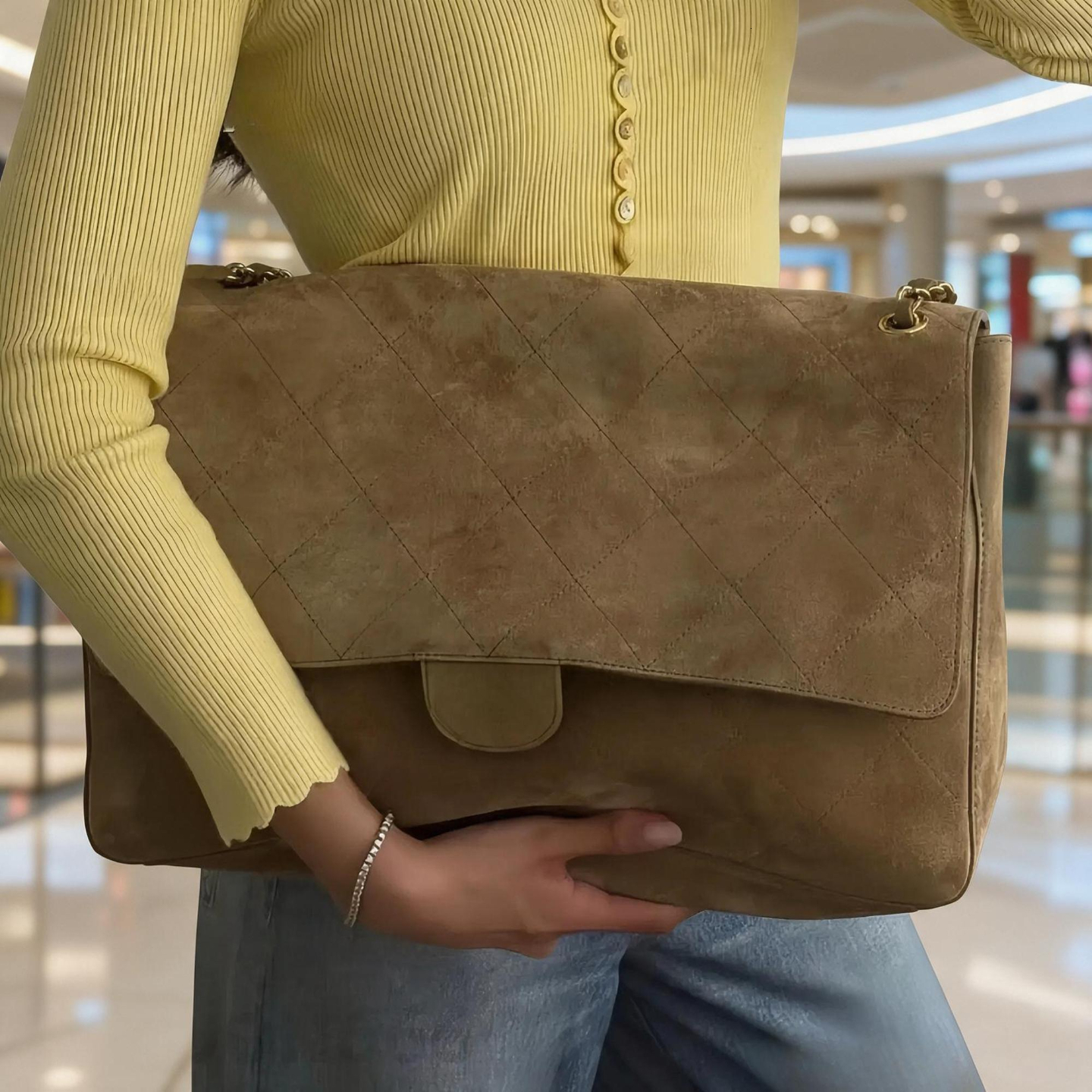 designer bag Women Designer Maxi Shopping max CF Shoulder Classic Flap Vintage Grained Calfskin Handbags Cowhide Leather Airport Tote Bag Luxury Sue