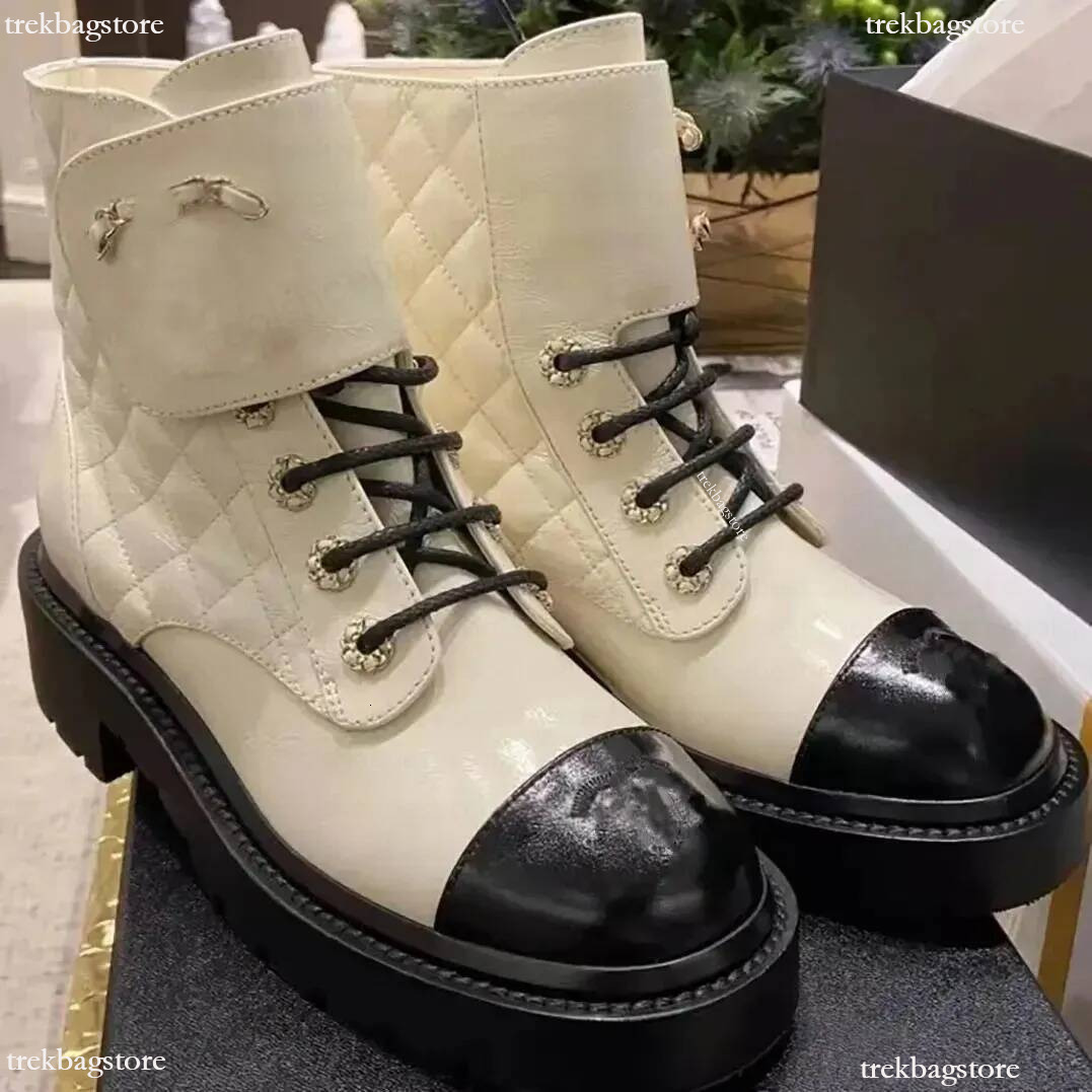 cc shoes 2026 With Box Designer boots Women Fashionable fall winter comfortable cc boots thick soled boots high quality round toe Chelsea Long boots
