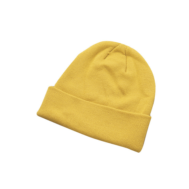 Wholesale knitted with embroidered logos, Korean style fashion hip-hop unisex foreign trade autumn and winter warm beanie hats