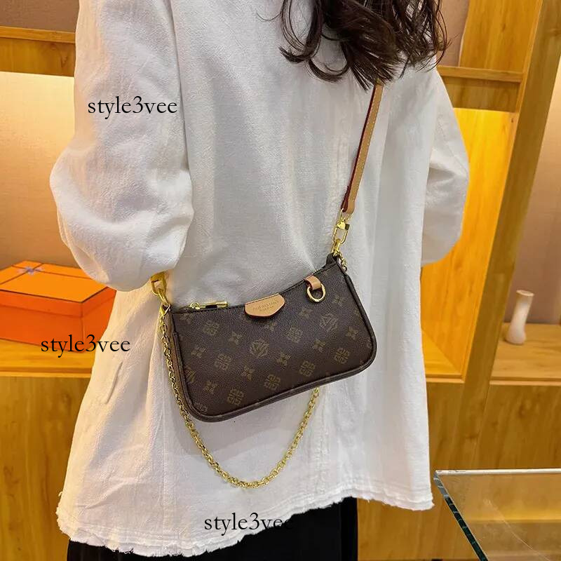Designer lou isvuit ton bag Shoulder Cross body Bag High Quality Women's handbag Purse Brown Leather Classic Chain bag Evening Bags a9a