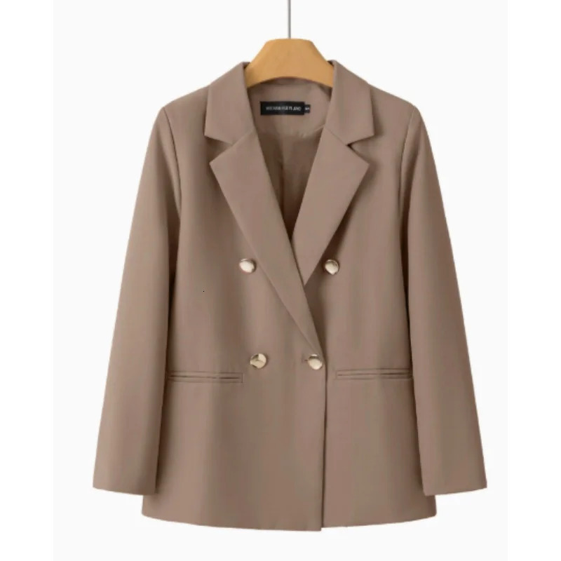 33 Colors Fashion Suit Jacket Women Doublebreasted Blazers Casual Tops Streetwear Lady Coat Office Outerwear Spring Autumn 261015