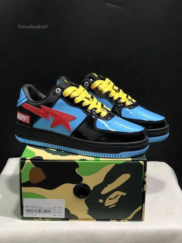 bapestartshoe 2026 Fashion Designer Casual Sk8 Sta Shoes Men Women Camo Black White Pink Green Abc Orange Camouflage Trainer Sports Platform shark m