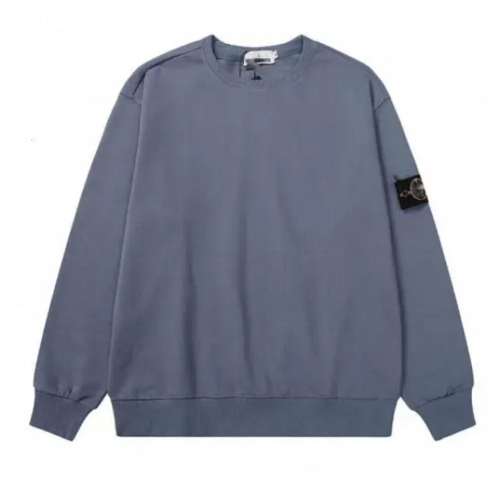 Stoneity Islanlys Sweater Men's Women Logo Top Sweatshirt Brand Topstoney Pullover Fall New Black Pull Stone Hoodie Women's Long Sleeve Sw
