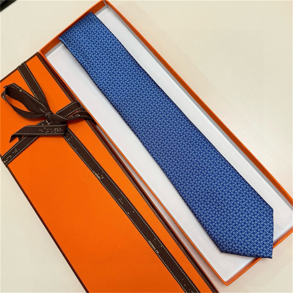 Fashion Aldult Jacquard Party Wedding Business Woven Design Hawaii Neck Ties box New Neck Ties High Quality Letter 100% Tie Silk black blue 9956