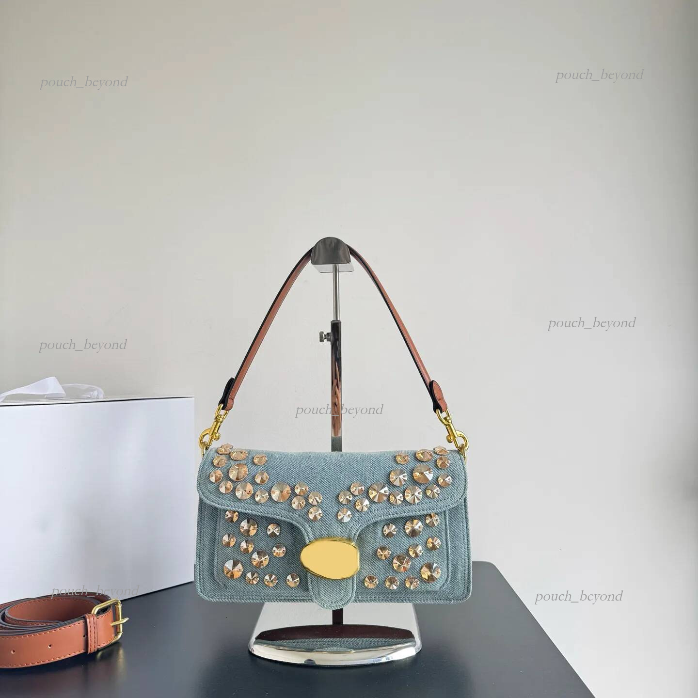 Mirror quality Diamond coacbag bag Womens Luxurys handbag Canvas Designer Shoulder bag Crossbody Bag Tote Even Classic flap Clutch Bags Wallets tabb