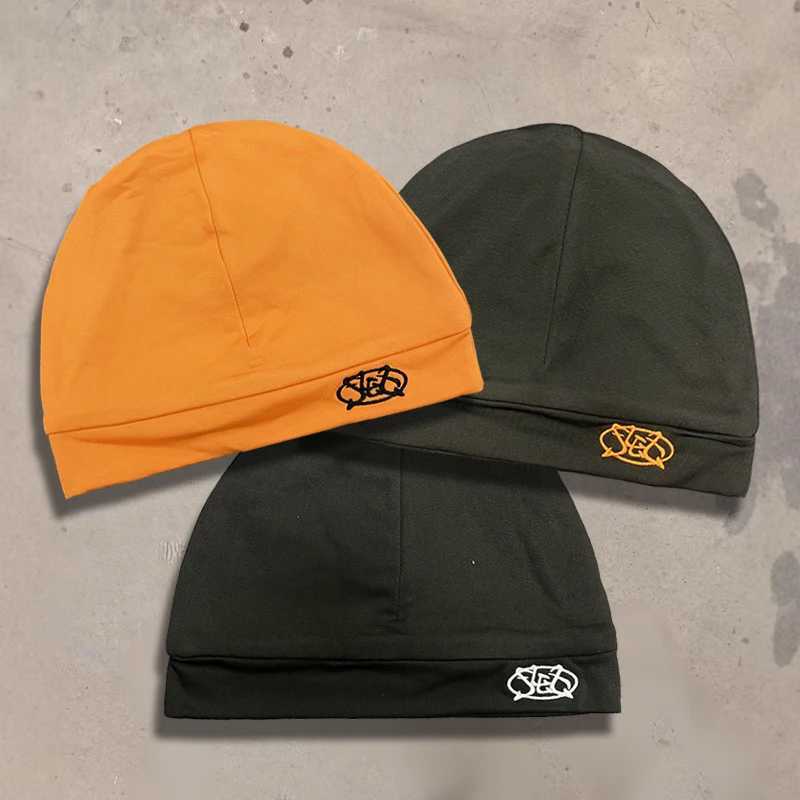 Retro Hip-Hop Pullover Hat Trendy Casual Men's And Women's Double-Layer Embroidered Letter Cap Fashionable Streetwear S26101740Y5