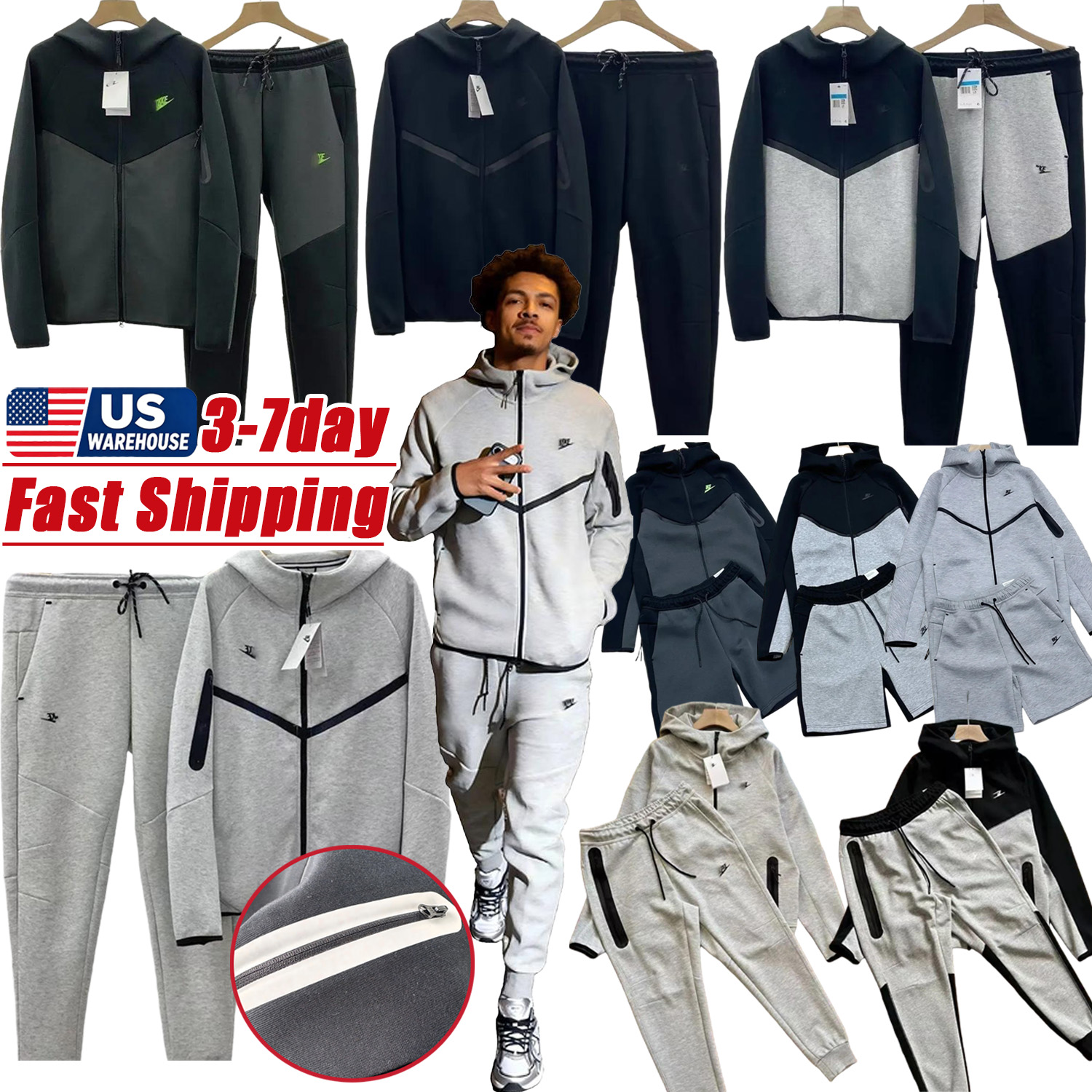 Tech Fleece men sportsuits Nocta Tracksuits tech tracksuit Hoodies pure cotton men tracksuits designer Jogger suits zipper Thick women men windbreak