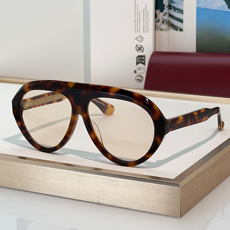 26SS Luxury Sunglasses for Women Designer Sunglasses Mens Fashion Tortoise One Piece Pilot Sunglasses Classic Womens Sunglasses Summer Driving UV Gl