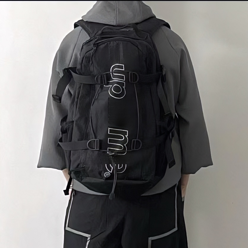 sup Backpack Outdoor Designer Luxury Shoulder Casual Trendy Large Capacity TravelLaptop High School Fashion College Student Middle Basketball Bag c