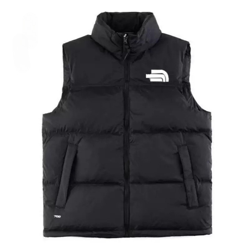 Mens Vest Designer Gilet NF Code Scan Luxury Down Puffer Jacket Unisex Bodywarmer Womens Jacket Sleeveless Outdoor Warm Thick Outwear Clothing Gilet