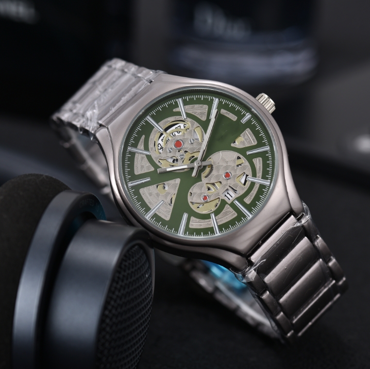 2026 High Quality Top Brand RADOlity QUARTZ movement stainless steel watch Mens Luxury Sapphire Mirror Men Designer Movement hollowed-out Man Watchw