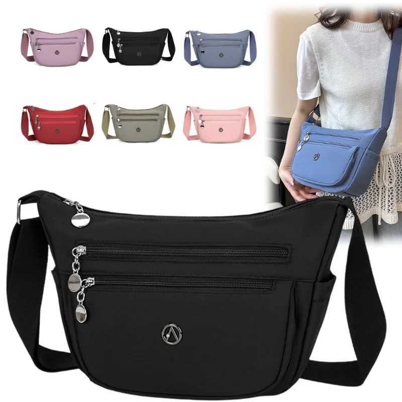 Shoulder Bags Women Crossbody Bag Water Resistant Large Capacity Nylon Multi Pocket Travel Commuter Work Phone Wallet Cosmetic Organizer H261016