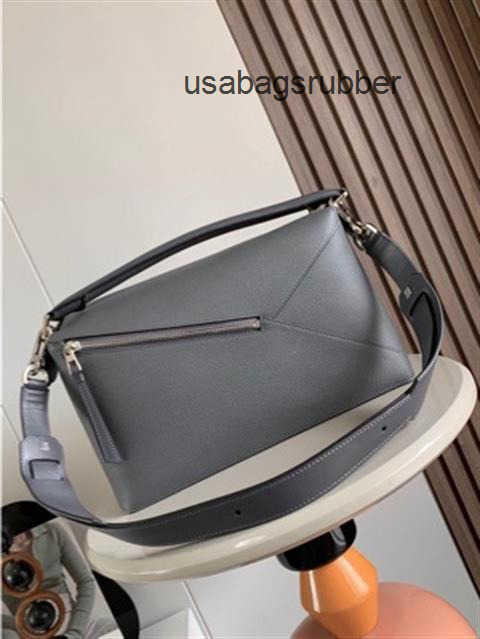 Designer Style Multi Panel Crossbody Bag Polished Metal Hardware Bag For Urban Lifestyle