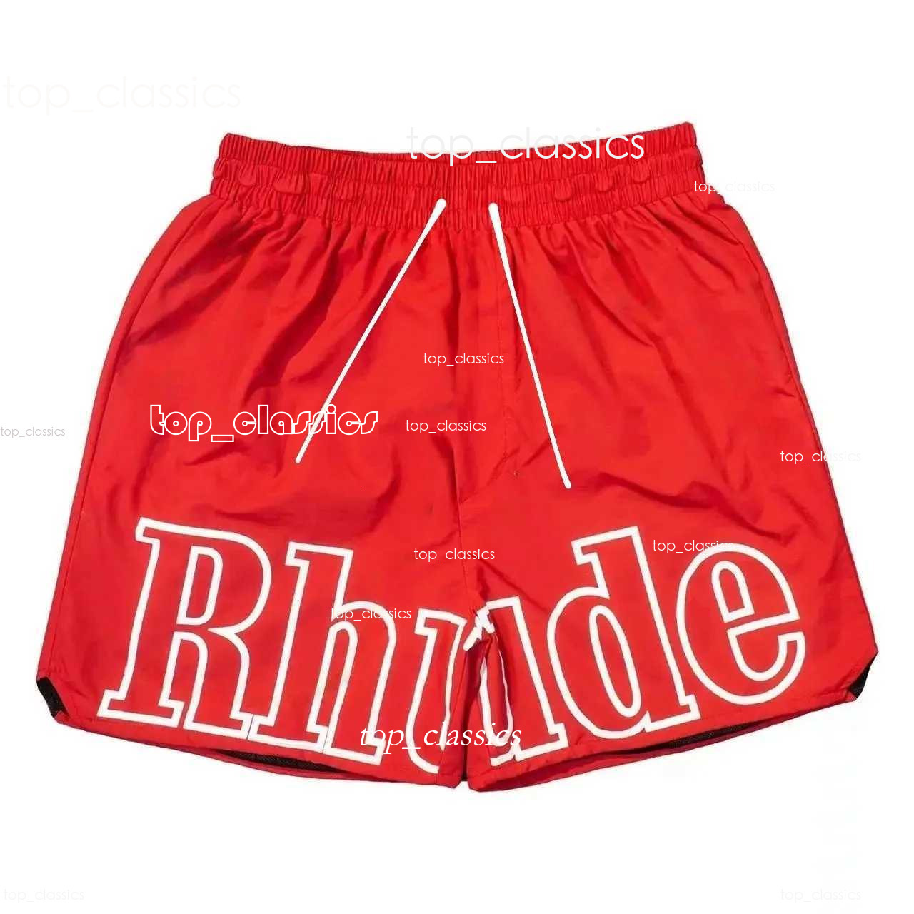 2026 Summer Ruhudes Shorts High Strt Trend Casual Shorts Hip Hop Men Women Loose Breathable Quick Drying Mesh Rhuds Sports Shorts 28f