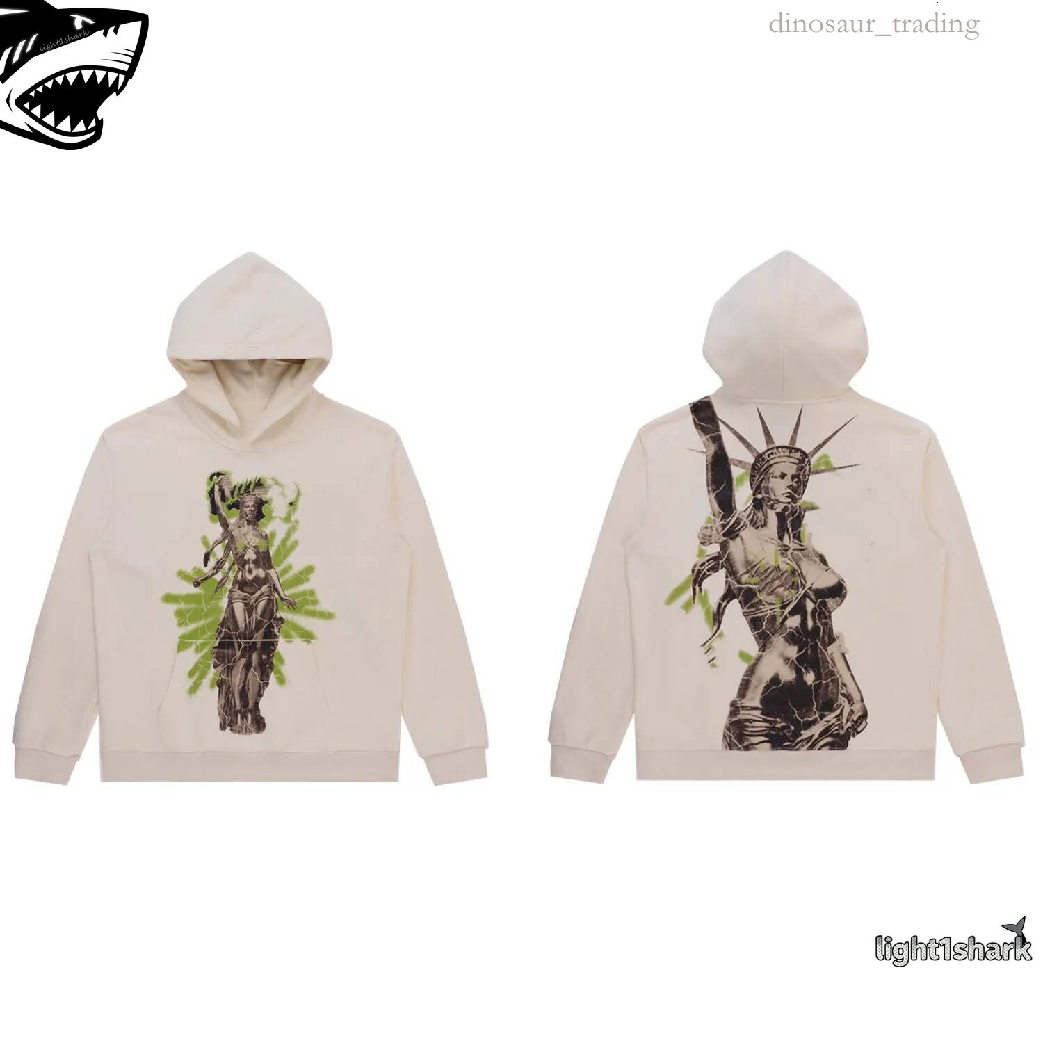 Godspeeding Hoodie Men Women Designer Godspeedful Pullover Y2k Hip Hop Gothic Unisex Casual Skull Letter Graphic Print Long Sleeve Sweatshirt Godspe