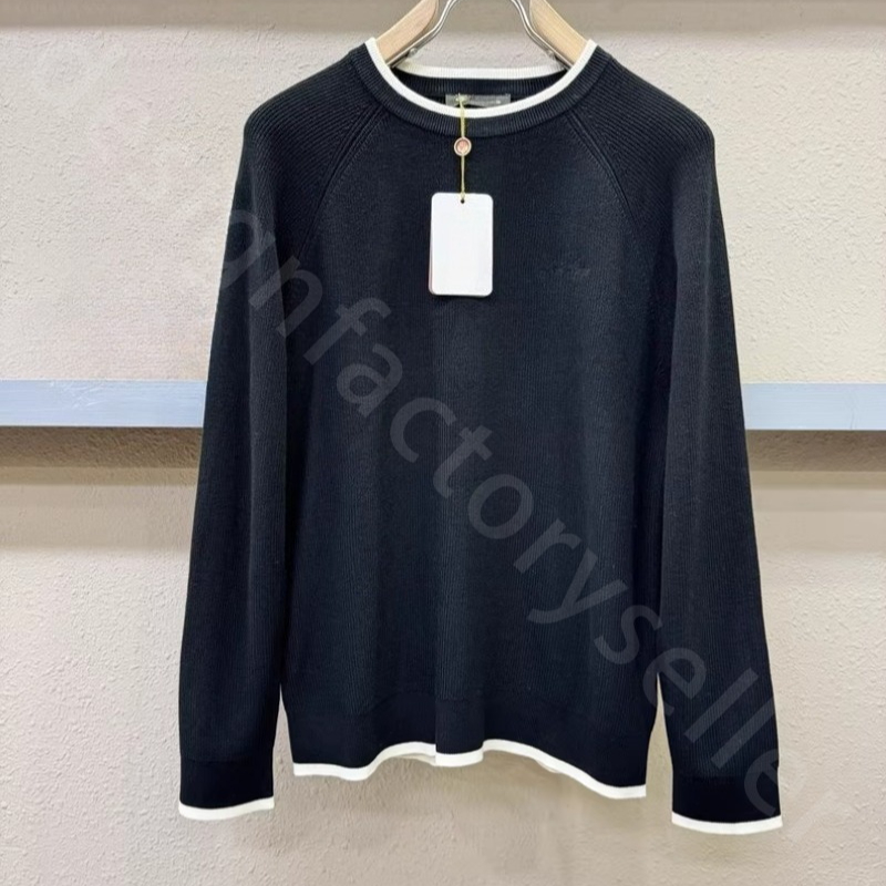 Luxury Sweaters Men Winter Sweater 100% Wool Knitted Thick and Soft Tops L1289