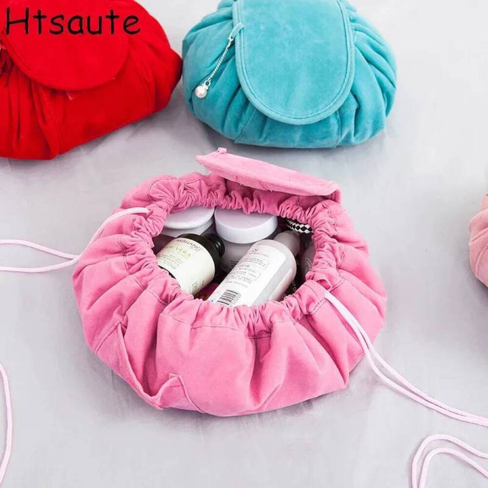 Cosmetic Bag Cosmetic Bag Women Drawstring Travel Storage Makeup Organizer Female Make Up beauty pouch Pouch Beauty Pouch Portable Waterproof Toilet