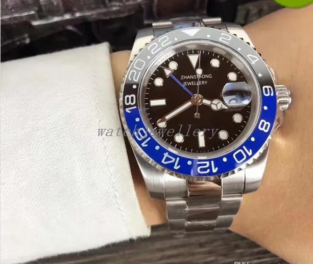Classic Fashion Designer Mens Watch Men's Watches Automatic Mechanical Stainless Steel Strap 40MM Top Quality Driving Sports Waterproof Wholesa