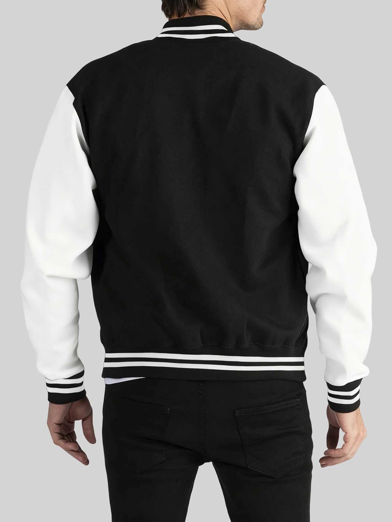 Brooklyn Men's Jackets New York Number 23 Print Man AutumnWinter Veste Casual Street Clothing Sport Loose Baseball Warm Trendy ClothesW261017