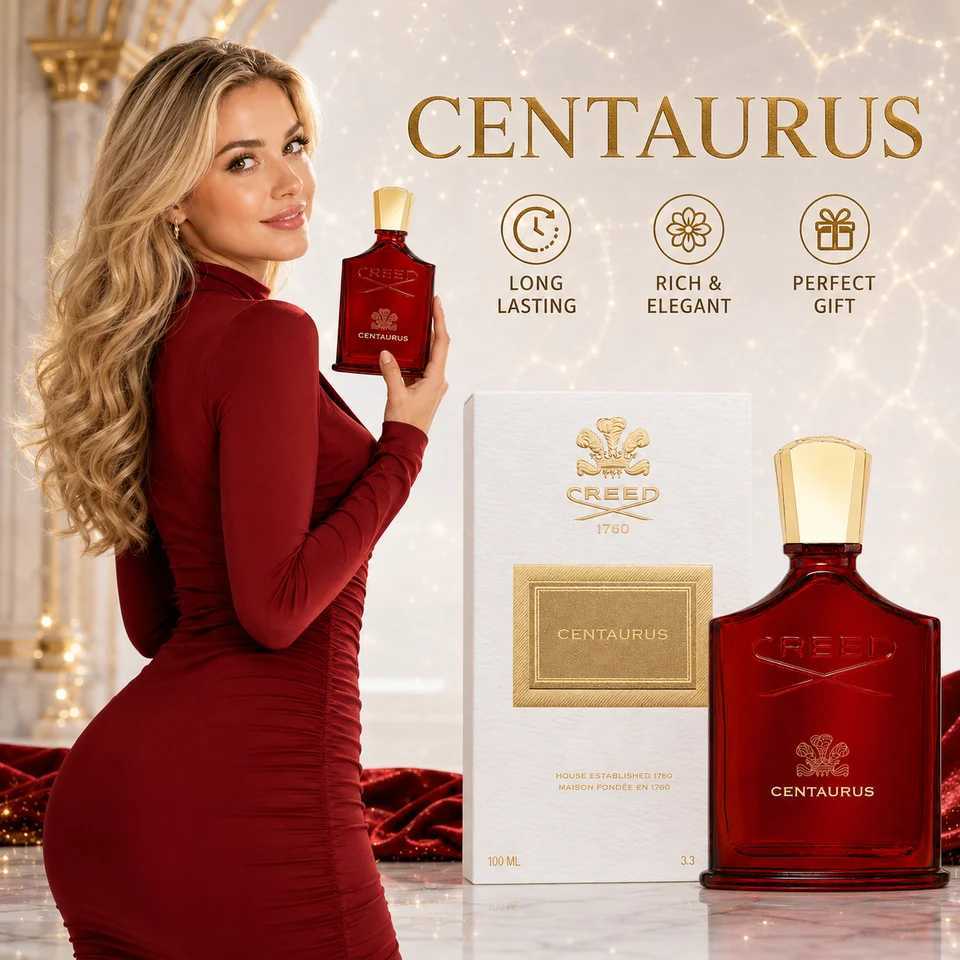 Centaurus for Red Perfume Men 100ml Long Lasting Warm Spicy Amber Woody Fragrance Luxury Eau De Parfum with Gift Box M261016