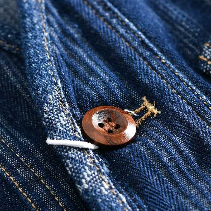 Autumn Spring Men's Jacquard Vests Cowboy Vest V-neck Single breasted Men Vests Jacket Japanese Casual Fashion Loose Sleeveless Denim CoatW2610