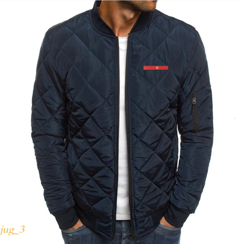pradmen jacket New 2026 Hotsales High Quality Luxury Designer Winter Embroidered Triangle Brand Logo Fashion Men's Women Cotton Jacket Asian Si