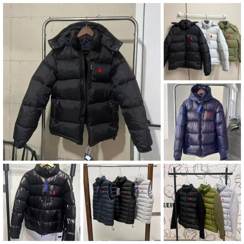 Designer Man Puffer jacket Men Women Polo Pony Embroidery Thickened Winter jacket fashion casual winter coats polo jackets parkas Polo Sweater Hoodi