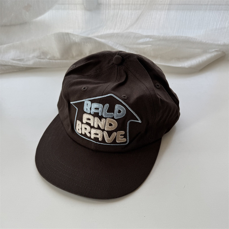Korean 26 new style embroidered letter flatbrim women spring and summer widebrim sunshade baseball cap for men