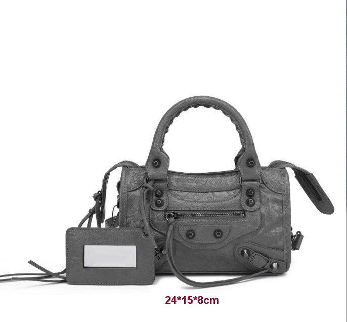 Designer Evening Bags Luxury Soft Leather Girls Shoulder Bags Black HandBags Tote New Arrival Mini Small Motorcycle Bags