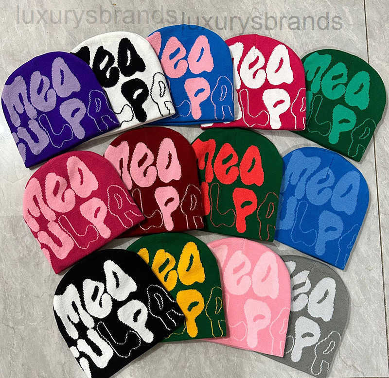 Designer Beanies 2024 Y2K MEA Knitted Hats Winter Spring Winter Knitted Caps High Quality Cap Beanie Hat For Men And Women