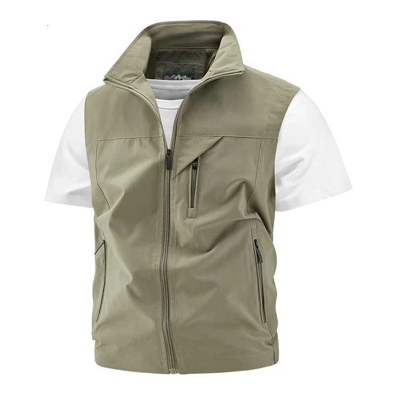 Fishing Men's Outdoor Vests Men Vests New Summer Male Multifunctional Waistcoats Man Breathable Vests Sleeveless Jackets Photography Vests 6W26