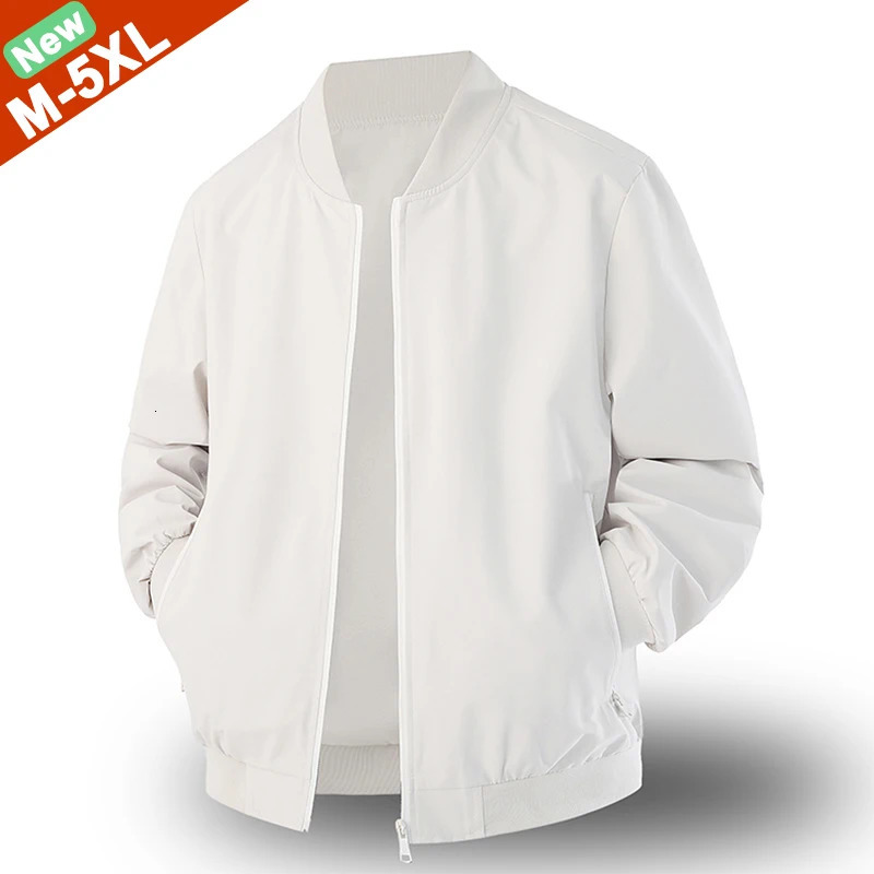 Autumn Male Jacket Men Solid Coats Spring Clothing Baseball Collar Business Outwear Korea Japan Fashion Fast Delivery 261009