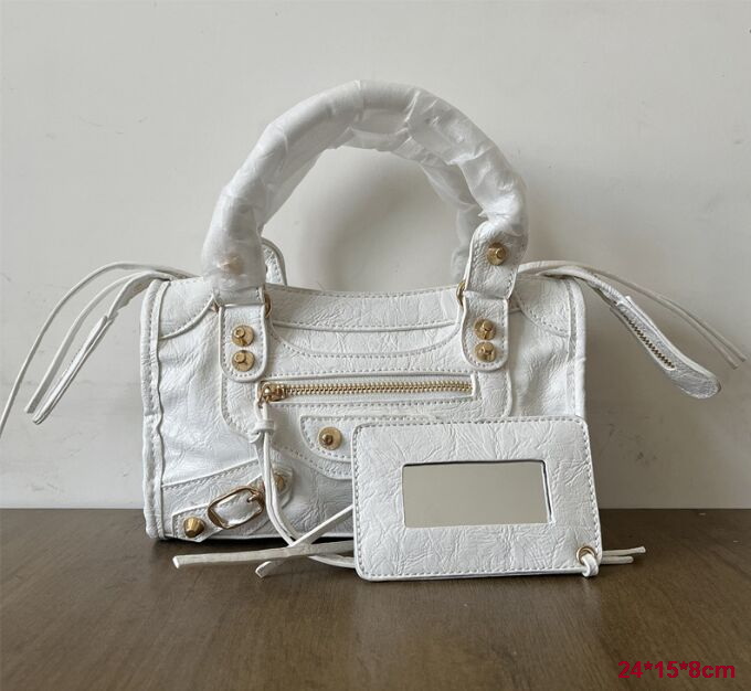 Luxury Evening Bags Retro Trendy Motorcycle Bags Women's City Tote Bag Classic Street Fashion Shoulder Pu Leather Crossbody Handbag Tote Bag
