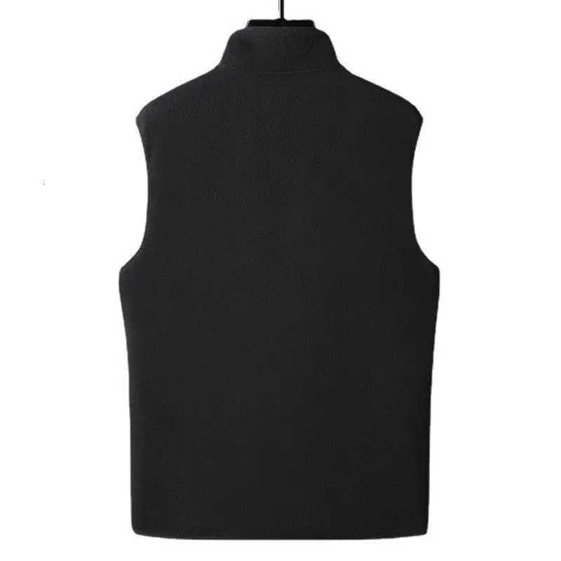 Winter Men's Vests Jacket Fashion M-4XL Zipper Pockets Plus Size Men Vest Autumn Winter Sleeveless Clothing Men Vest Jacket Cold ProofW261017