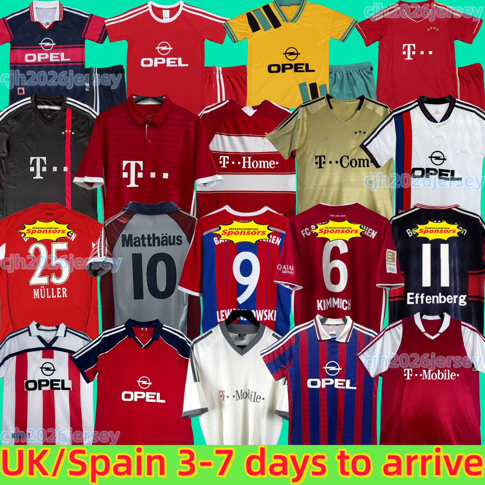 Rétro enfants MATTHAUS maillots de football 93 95 96 97 98 99 00 02 04 05 10 11 12 13 14 17 18 ROBBEN LAHM MULLER JAMES LEWANDOWSKI KLINSMANN mai