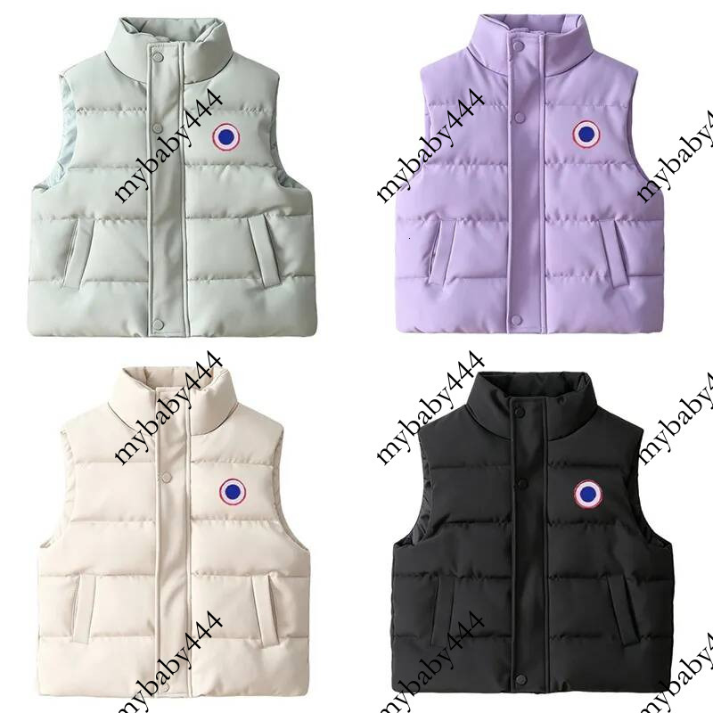 Canada Childrens Luxury Vest Kids Waistcoat Elegant Womens Sleeveless Bodywarmer Boys Girls Down Puffer Jacket